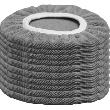 Set bestehend aus 10 x  MTS Mirofaserhauben 1770-0M weiss