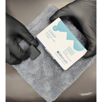 Micrum GRAP Selbstklebendes Schleifblatt 70x114mm 1/8 P1500, rosa, 160 Stück/Pack