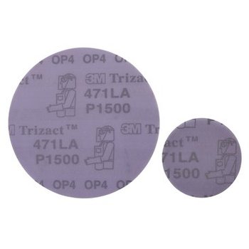 3M™ Trizact™ Hookit™ Feinschleifscheiben ø 150 mm, P1500 Box à 25 Stück 