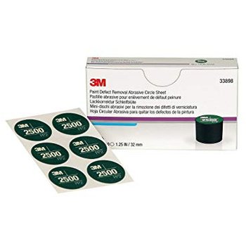 3M™ Lackkorrektur Handschleifsystem  Schleifblüte 2500 rund 32mm Box à 60 Stück 