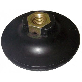 MTS Klett-Stützteller schwarz, ø 85 mm, M14