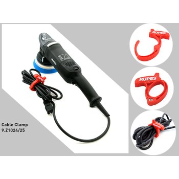 Rupes Kabelklemme, rot