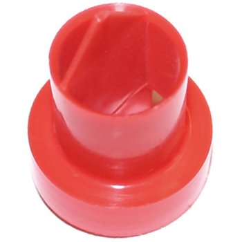 Auslaufverjüngung für Deckelhahnen