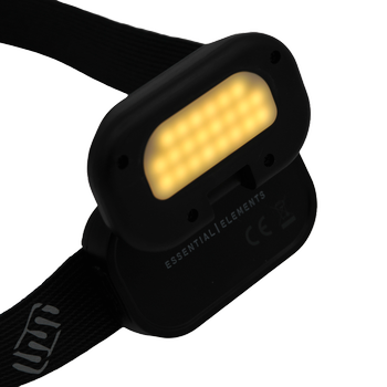 HEAD+BEAM450 V2.0, black as night, 450 Lumen, Stirnlampe / Leselicht mit Box und Ladekabel USB-A/C-C