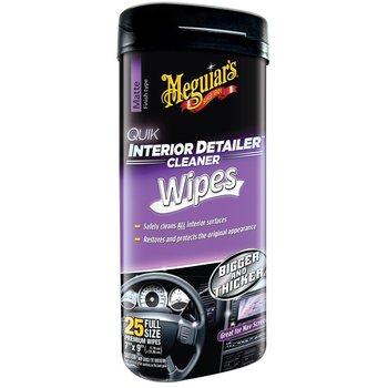 Meguiar's QID - Reinigungstücher - 30 Stk. - Quik Interior Detailer Cleaner Wipes