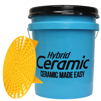 Meguiar's Wascheimer blau & Grit Guard mit Deckel