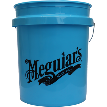 Empty Meguiar's Bucket blue for Grit Guard