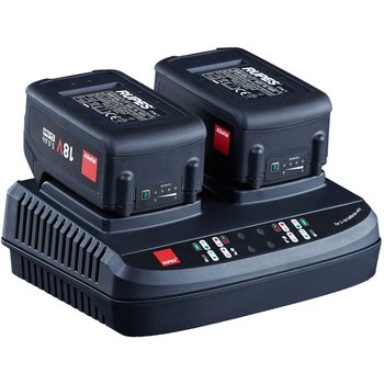 MTS / Rupes IBRID POLIERER HLR15 BAS Kit HLR15 mit 2 Stk. 18V Batterien und 1 doppeltes Ladegerät - Inkl. MTS & Meguiars Produkte