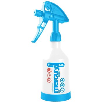 Kwazar Mercury Super 360 PRO+, Sprühflasche komplett, 360° Sprühfähig, 0,5 Liter