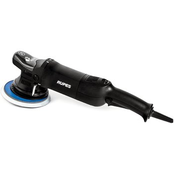 Exzenterpolierer für sämtliche Polierarbeiten geeignet. Der Hub von 21 mm in Kombination
mit einem 150 mm Stützteller ist besonders gut für grosse Flächen geeignet.
Durch die exzentrische Bewegung sind keine Hologramme möglich.
Inkl. Stützteller Ø 150 mm