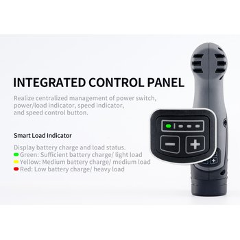 Micrum 75mm Akku Schleifer inkl. Ladegerät und Micrum Schleifmittel Starterpaket