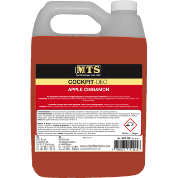 MTS Apple Cinnamon Cockpit Deo - 3.78 Liter