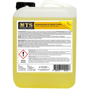 MTS Extraktionsreiniger für Teppiche & Polster, 5 Liter