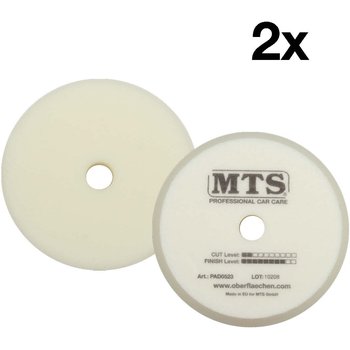 MTS Polierpad Pro - fein, weiss, ø 130/150 mm, 2 Stk.