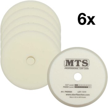 MTS Polierpad Pro - fein, weis, ø 80/100 mm, 6 Stk.