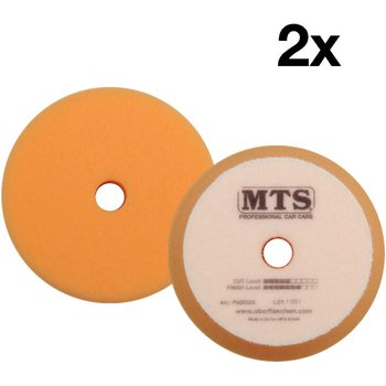 MTS Polierpad Pro - mittel, orange, ø 80/100 mm, 2 Stk.