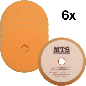 MTS Polierpad Pro - mittel, orange, ø 80/100 mm, 6 Stk.
