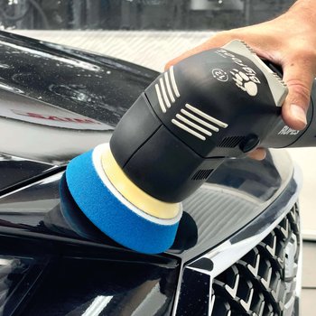 MTS Polierpad Pro - sehr stark, blau, ø 80/100 mm, Box à 48 Stk.