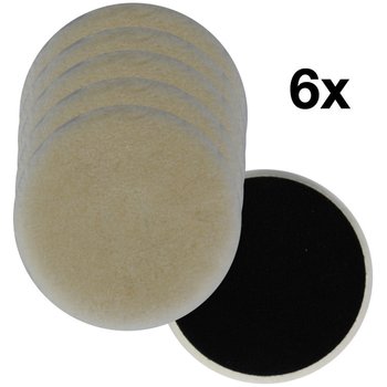 Shine Faction Lammfellpad, Ø80mm, 6 Stk