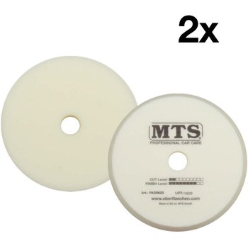 MTS Polierpad Pro - fein, weiss, ø 150/180 mm, 2 Stk.