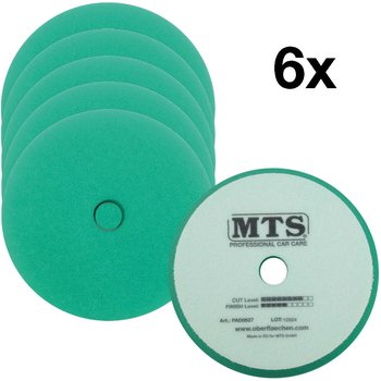 MTS Polierpad Pro - stark, grün, ø 150/180 mm, 6 Stk.