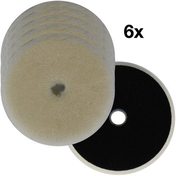 Shine Faction Lammfellpad, Ø150mm, 6 Stk
