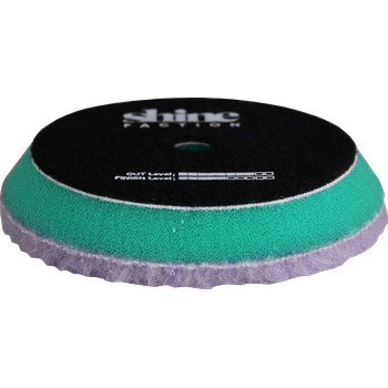 Shine Faction FW Lammfellpad, Ø75mm, 1 Stk.