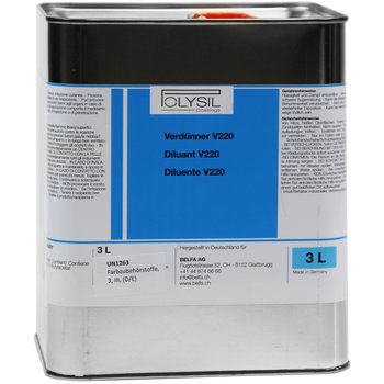 Verdünnung für Spezial-Grundierung Polysil 3 Liter