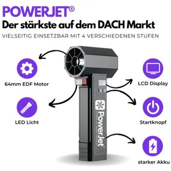 PowerJet® inkl. Ohrstöpsel